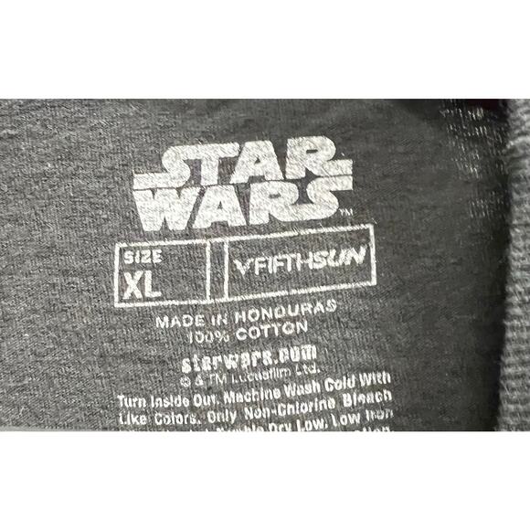 STAR WARS Darth Vader I AM YOUR FATHER Black Red tee sz XL - Picture 3 of 4